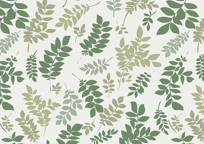 Breezy Leaves, Greenery - Twist&Fit Roller Blind - Image 6